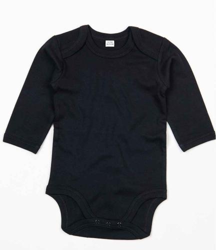 Babybugz Baby Long Sleeve B/suit - Black - 12-18